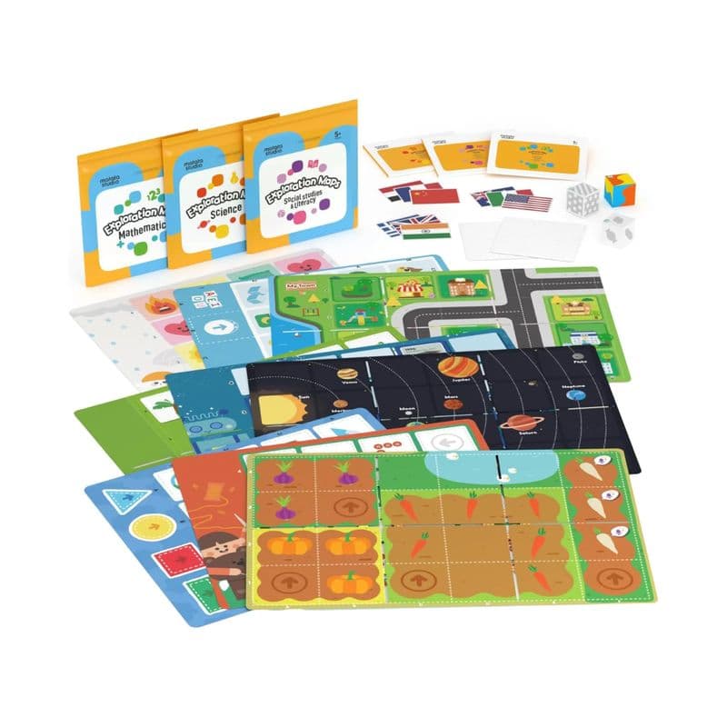 MatataStudio Exploration Maps for Tale-Bot & Coding Set Series - View 1