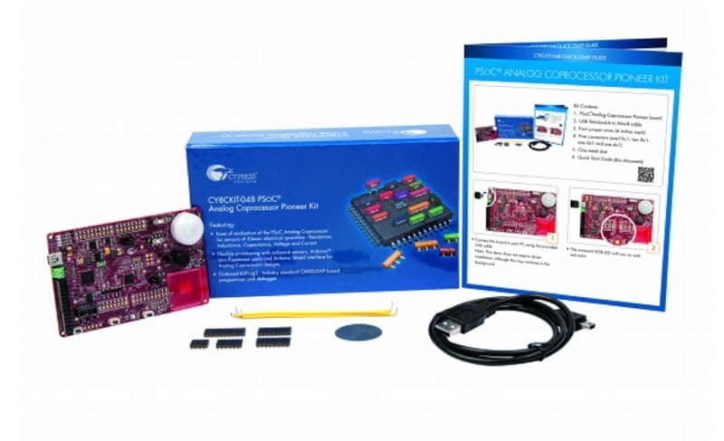 Cypress Semiconductor CY8CKIT- 048 Analog Coprocessor Pioneer Kit Guide - View 1