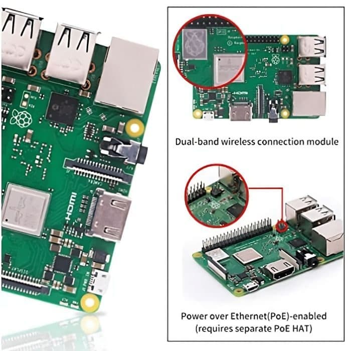 Raspberry Pi 3B+ - View 2