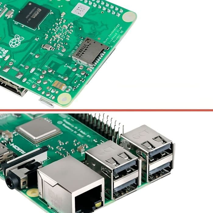 Raspberry Pi 3B+ - View 3