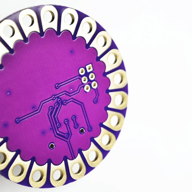 Arduino LilyPad ATmega328P compatible Board - View 2