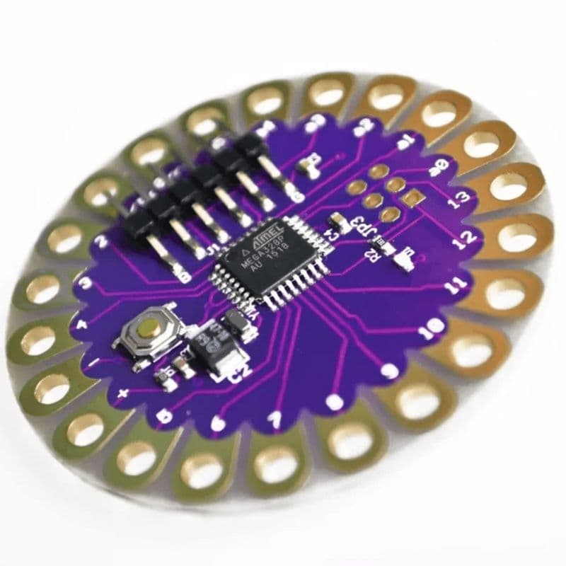 Arduino LilyPad ATmega328P compatible Board - View 3