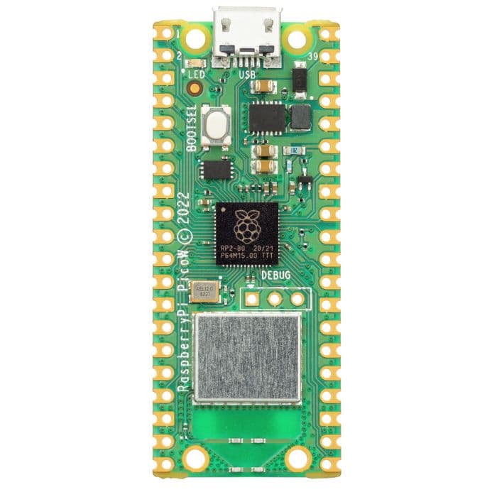 Raspberry Pi Pico W - View 2