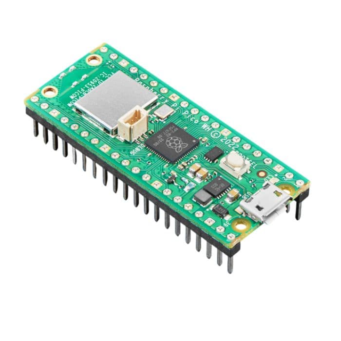 Official Raspberry Pi Pico WH (Soldered) - View 2
