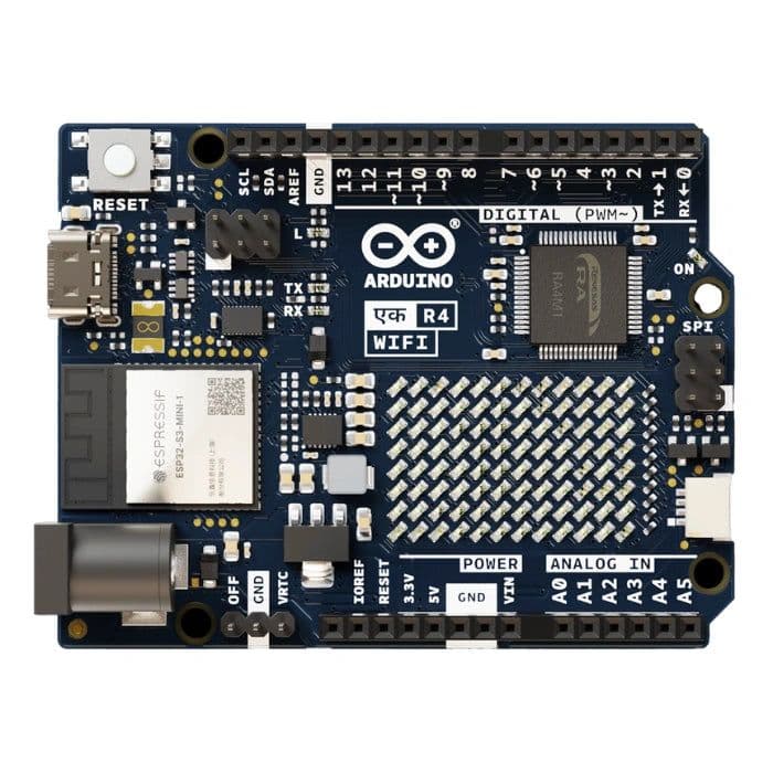 Original Arduino UNO EK (एक) R4 WiFi - Made in India - View 2