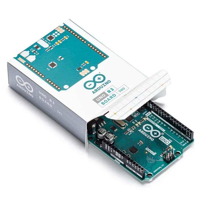 Official Arduino Uno R3 SMD Microcontroller Board - A000073 - View 3