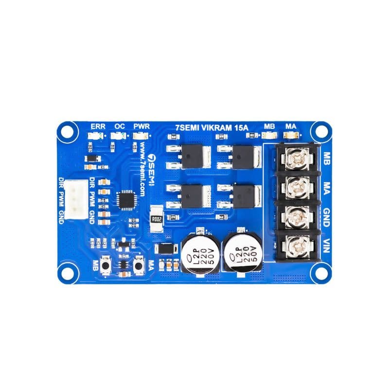 7Semi Vikram-3015 High-Power 30V 15A Single-Channel DC Motor Driver Module - View 2