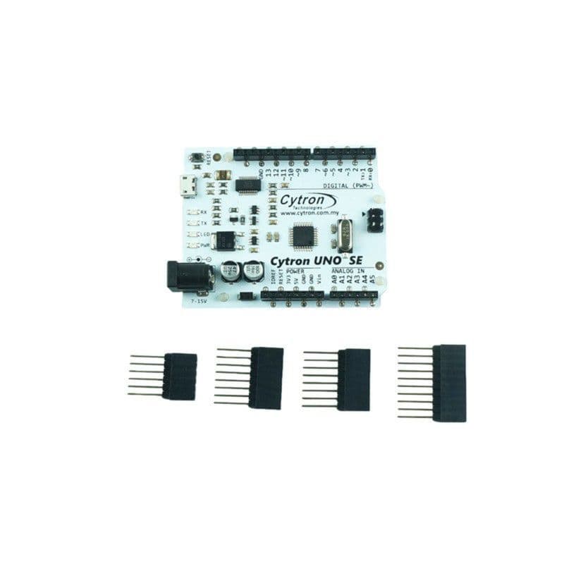 Cytron UNO Special Edition – Arduino-Compatible Board with Side Connectors - View 2
