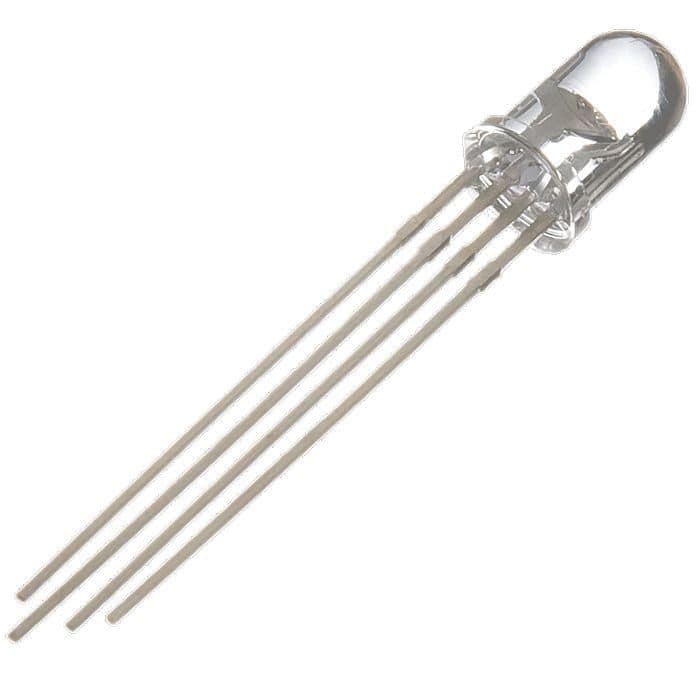 RGB LED (Common Cathode - Clear) (Pack of 10) - View 2