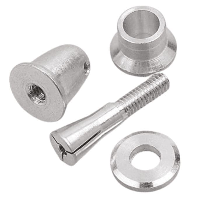 Robocraze RC Aluminum Bullet Propeller Adapter Holder(5pcs, 2.3mm) - View 3