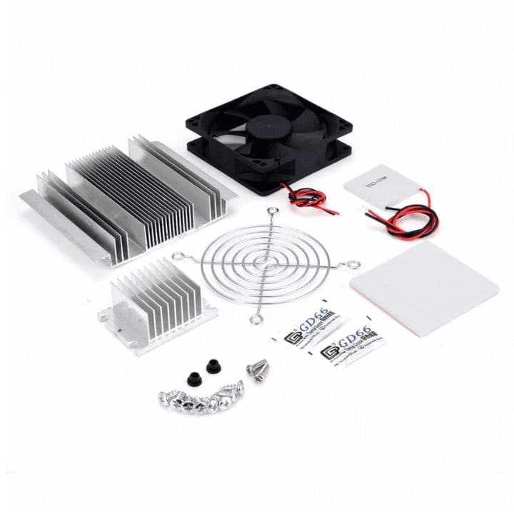 Thermoelectric Peltier Refrigeration Cooling System DIY Kit With TEC-12706 Peltier - View 2