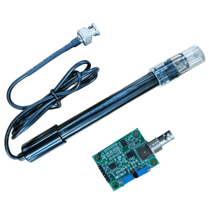 Analog pH Sensor Electrode with Amplifier Circuit - View 1