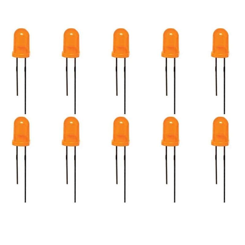 3mm Orange Led (Pack of 10) - View 1
