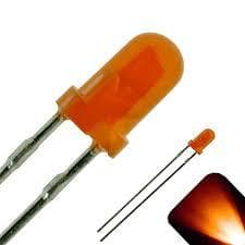 3mm Orange Led (Pack of 10) - View 3
