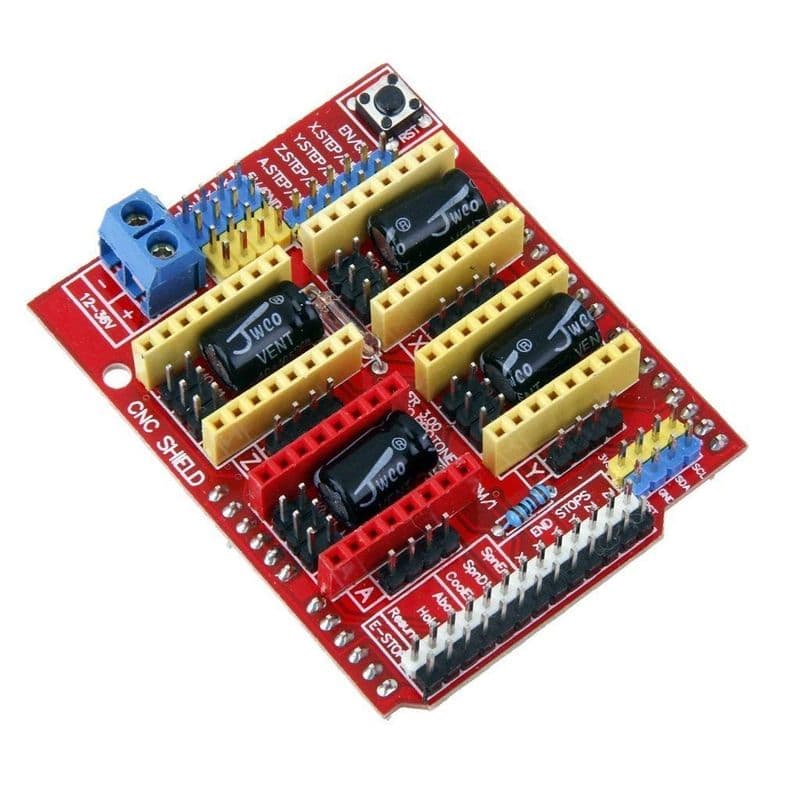 Arduino UNO R3 Board + CNC Shield + 4xDRV8825 Driver Kit compatible - View 3
