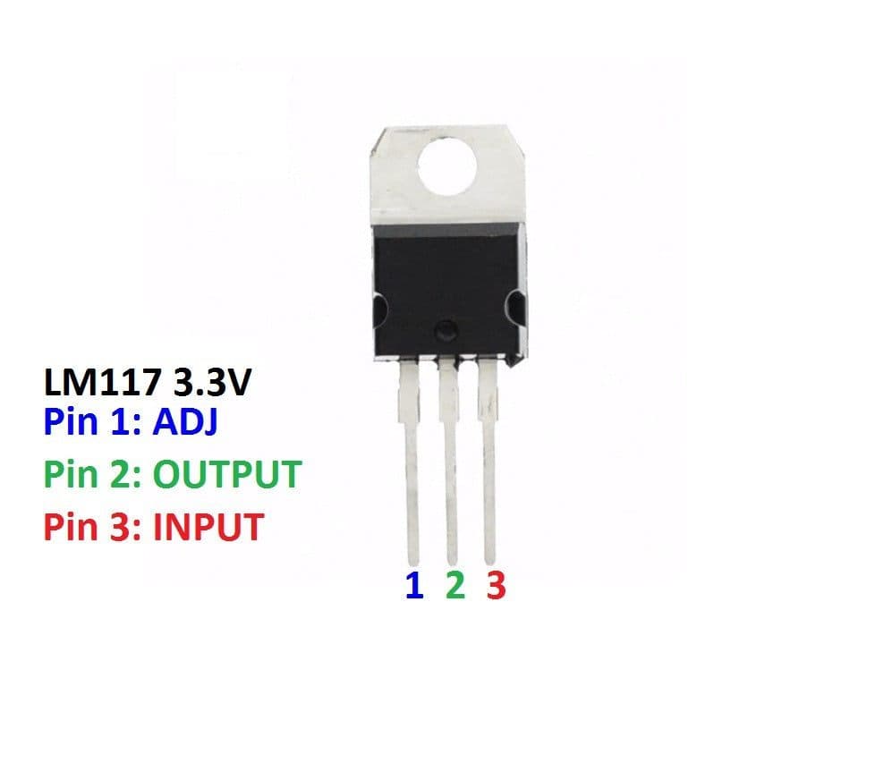 LM1117 IC Transistor - (Pack of 5) - View 3