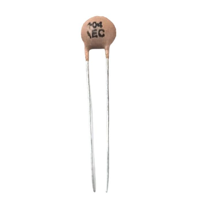 0.1 uF 50V Ceramic Capacitor (Pack of 10) - View 1