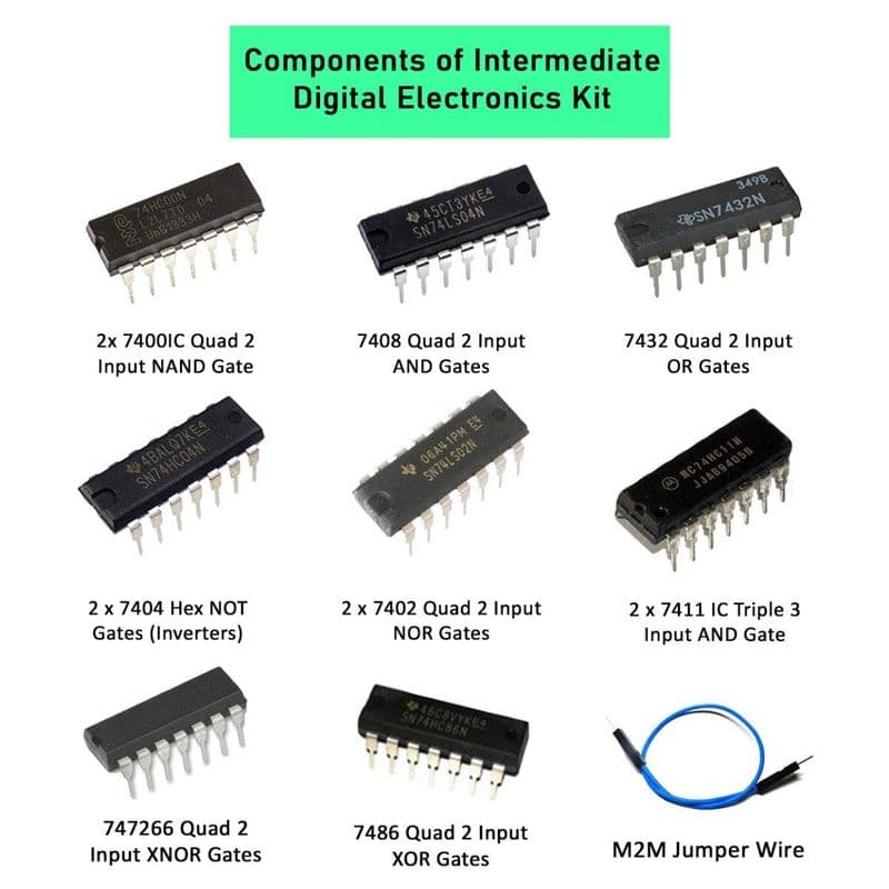 Intermediate Digital Electronics Kit - View 2