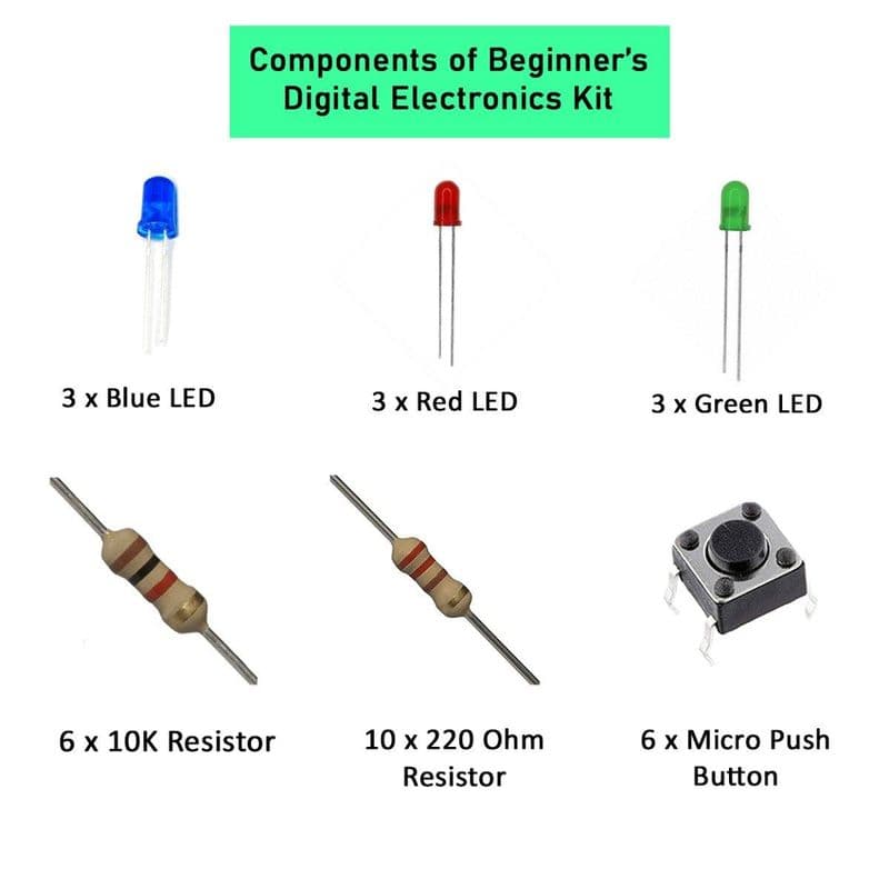 Beginners Digital Electronics Kit - View 3