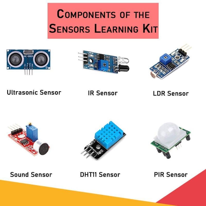 24 in 1 Sensors DIY Learning Kit - View 2