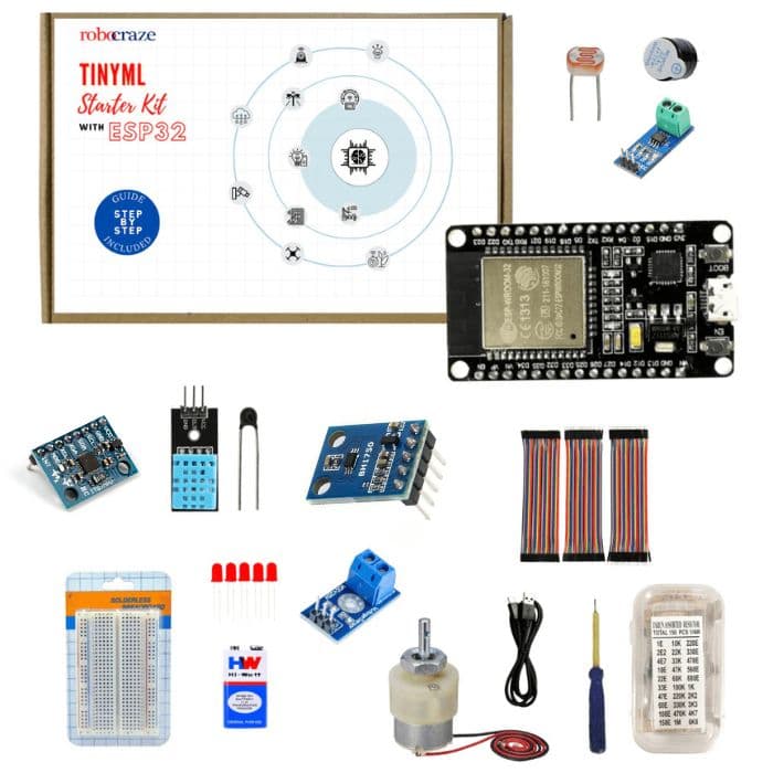 TinyML Starter Kit with ESP32 - View 3