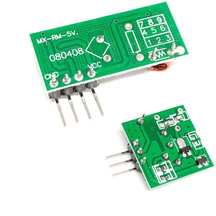 RF Wireless Module Pair (433MHZ) - View 3