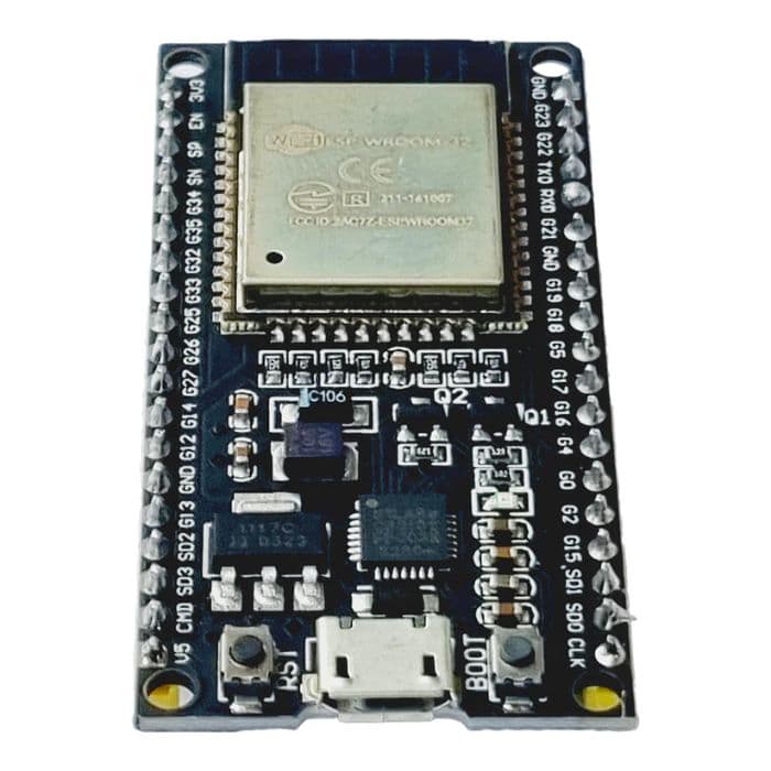 ESP32 (38 Pin) WiFi + Bluetooth NodeMCU-32 Development Board - View 2