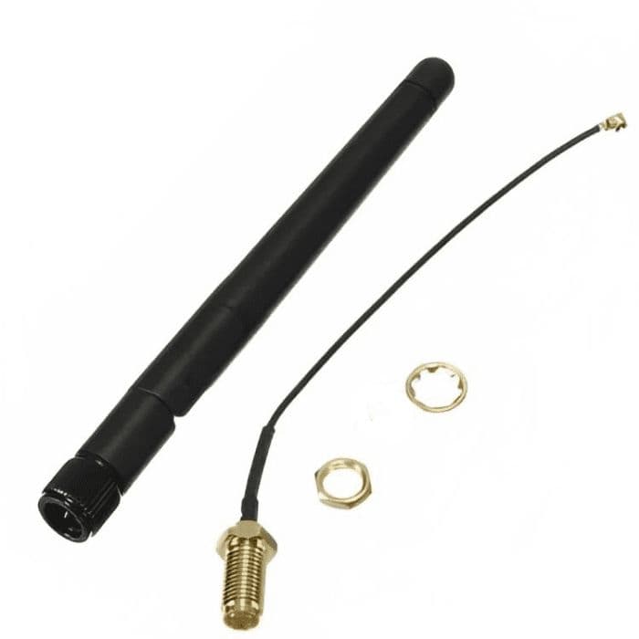 3dBi Dual Band WiFi Antenna with Cable for Wireless Routers - View 1