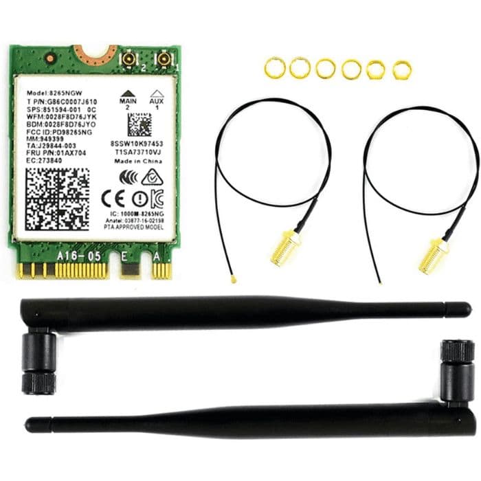 AC8265 Wireless NIC for Jetson Nano - View 2
