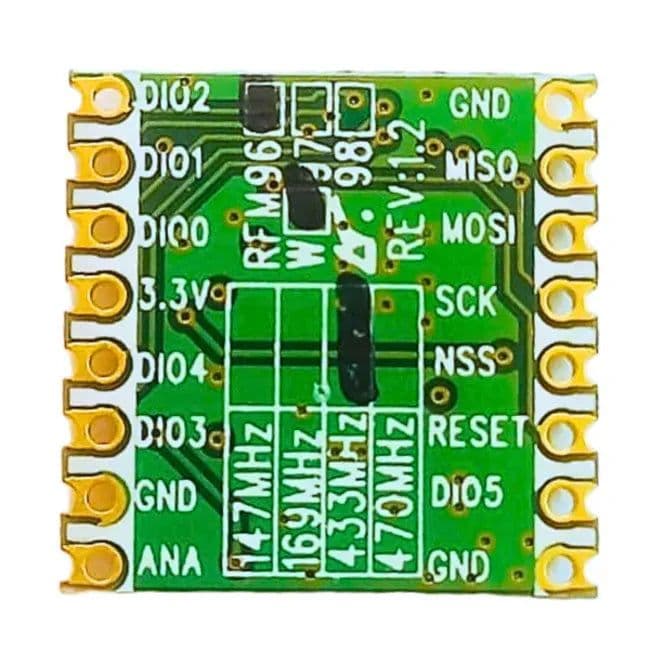 RFM96W MHz Wireless LoRa Module - View 3