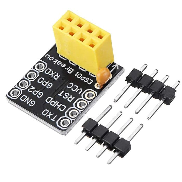 ESP8266 ESP-01 ESP-01S Breakout Board Breadboard Adapter - View 1