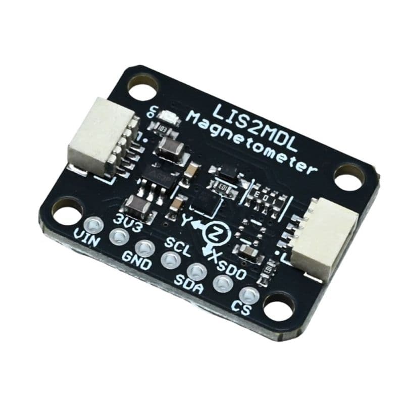 SmartElex LIS2MDL Triple-Axis Magnetometer – High Precision 3-Axis Magnetic Field Sensor Module - View 1