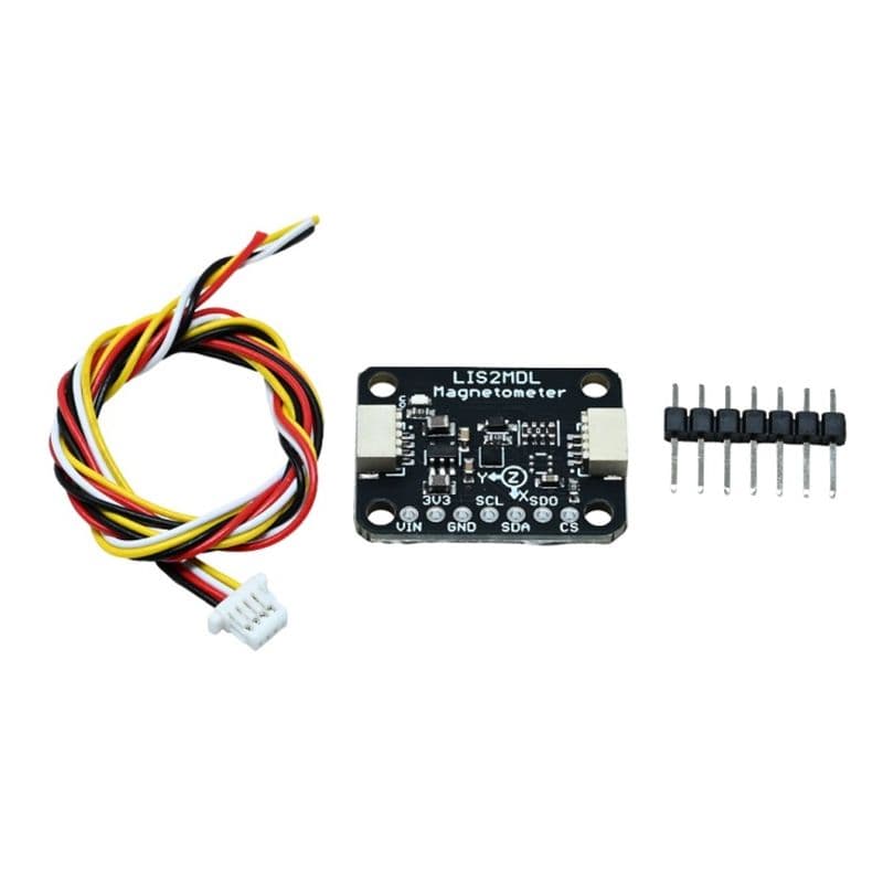 SmartElex LIS2MDL Triple-Axis Magnetometer – High Precision 3-Axis Magnetic Field Sensor Module - View 3