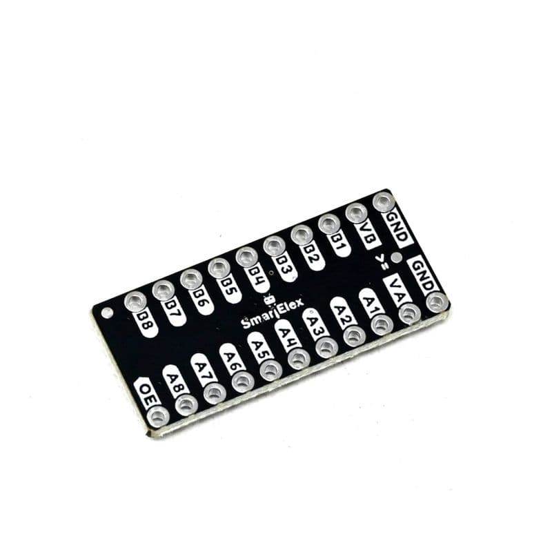 SmartElex 8 Channel Level Shifter – TXS0108E Bi-Directional Logic Converter Module - View 3
