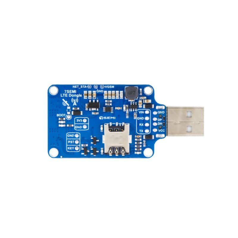 7Semi EC200U 4G LTE Cat 1 Dongle with GNSS Positioning - View 2