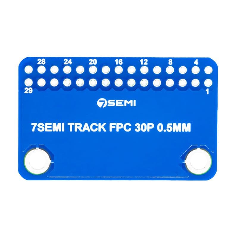 7Semi 0.5mm FFC FPC Connector Breakout Board (30 Pin) - View 3