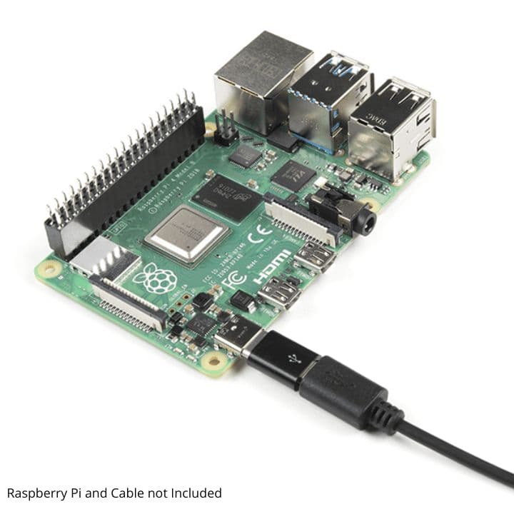 Raspberry Pi USB Micro-B to USB-C Adapter - View 3