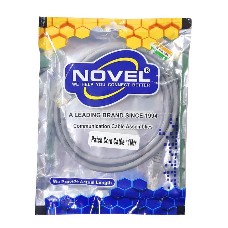 NOVEL Cat 6E Patch Cord Cable 1 Meter - View 2