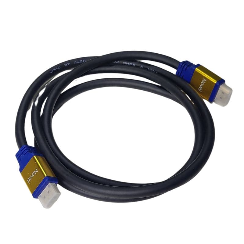 NOVEL 4K+8K Ultra HD HDMI Cable, 1.5m Length – Premium High-Speed with Metal Connectors - View 2