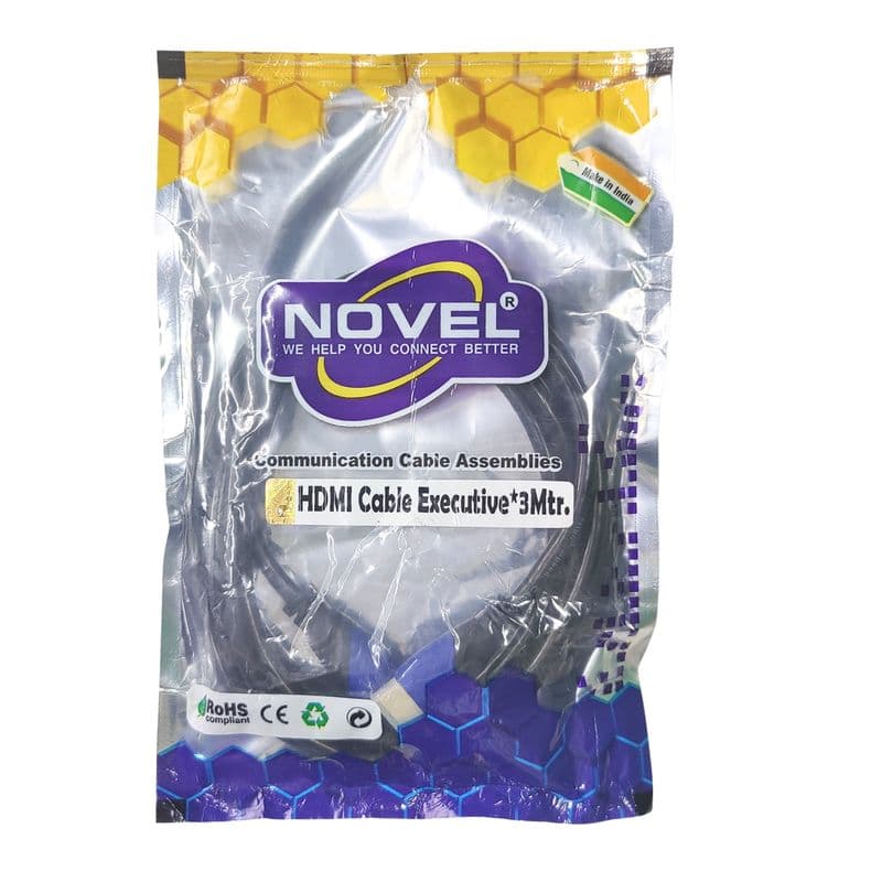 Novel 3 Meter High-Speed HDMI Cable - HDMI Arc Enabled - View 2