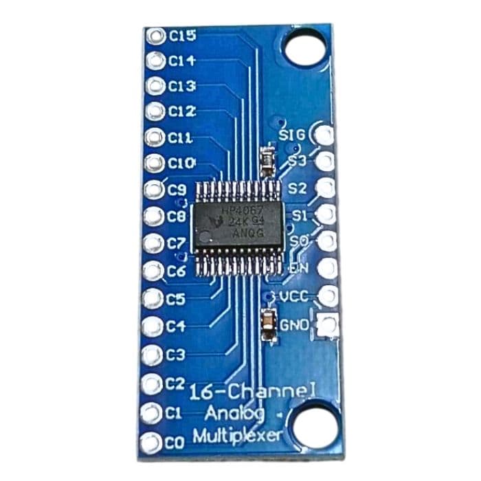 CD74HC4067 16 Channel Analog Multiplexer Breakout Module - View 2