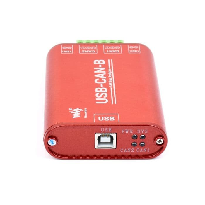 Waveshare USB to CAN Adapter with Dual-Channel CAN Analyzer - View 2
