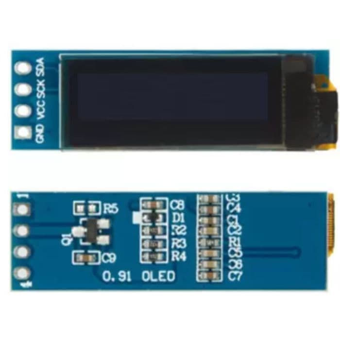0.91 inch Blue OLED Display Module - View 3