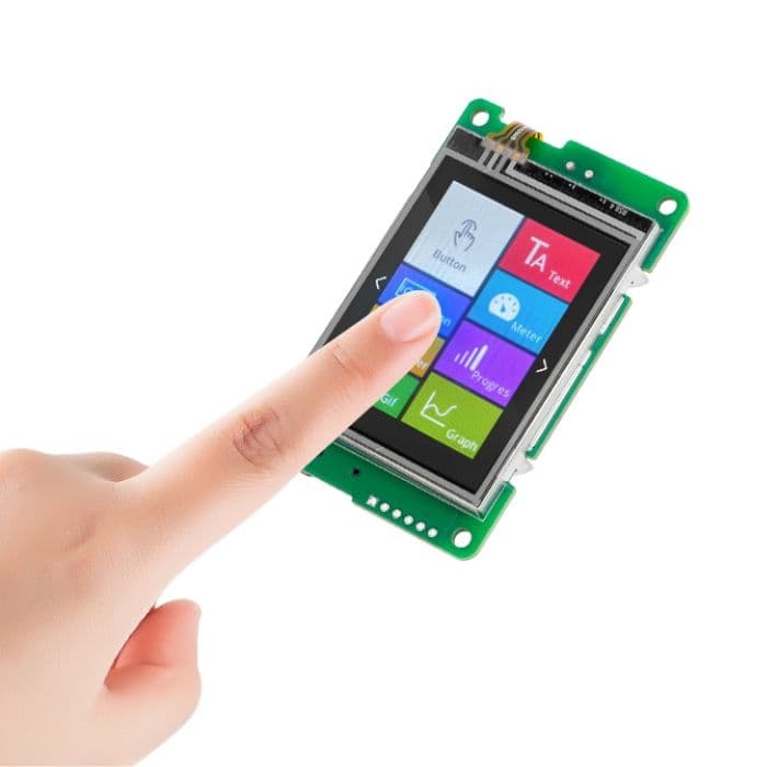 Elecrow 2.4 inch HMI touch display 240*320 TTL serial screen - View 3