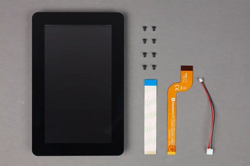 7'' Official Raspberry Pi Touch Display 2 - View 3