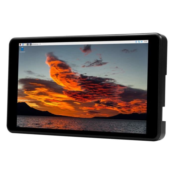 Waveshare 5.5inch HDMI Capacitive Touch AMOLED Display 1080x1920 with Case - View 2