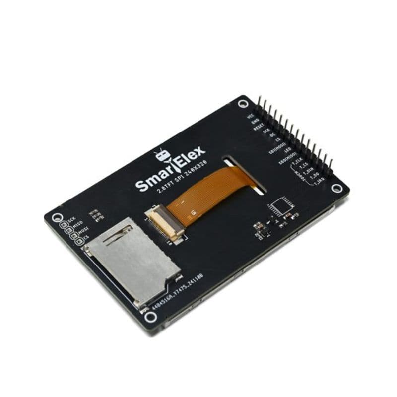 SmartElex 2.8 Inch TFT LCD Display – 240x320 Color LCD Screen for DIY Electronics - View 3
