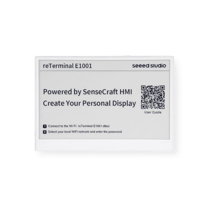 reTerminal E1001 – 7.5" Monochrome ePaper Display with ESP32-S3 - View 1