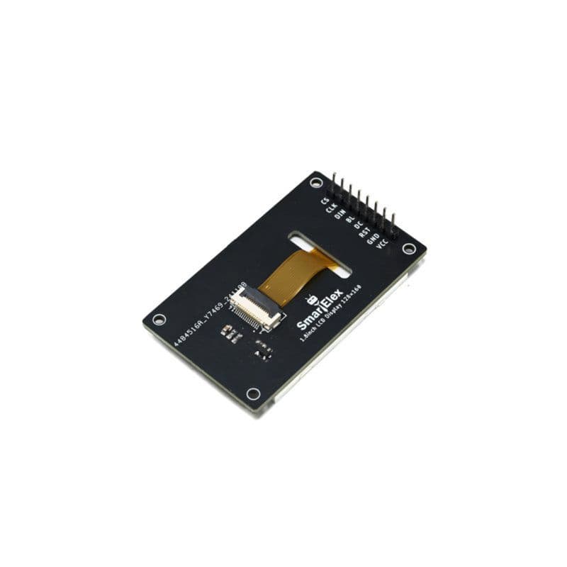 SmartElex 128×160 1.8-inch TFT display with ST7735S - View 3