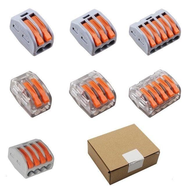 2 Pin Push in Connector - View 3